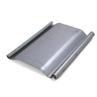 China Industrial Factory Custom Machine Stamping Door Accessories Galvanized End Rolling Slat for sale