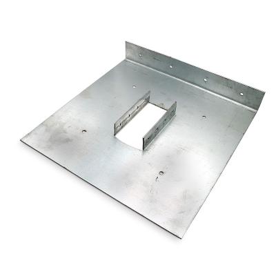 China Factory Traditional Custom Door Accessories Plate Galvanized Iron Roller Shutter Side Head Rolling Plate for sale