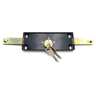 China Industrial High Quality Zinc Plated Yellow Roller Shutter Roll Up Door Accessories Lock for sale