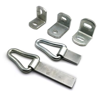 China Manufacturer Wholesale Traditional Roller Shutter Roll Up Door Accessories Iron Hook Lock for sale