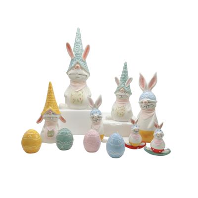 China Europe style new factory gift ceramic easter egg for decoration for sale