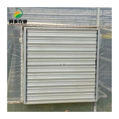 China Saving Energy .strong Coil Power.suitable 1380*1380*40mm 1.1Kw Negative Pressure Fan Agricultural Greenhouse Cooling System For Vegetable Planting for sale