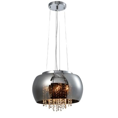 China Luxury Modern Crystal Glass Ceiling Chandelier Lights Hotel Room Pendant Lights for sale