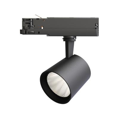 China Indoor Lighting COB Spot Track Light For Living Room 18W 30W 40W Track Light With Driver Adapter for sale