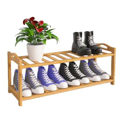 China Rack Other) 2021 Multi Shoe Display (Wholesale Adjustable Bamboo Shoe Rack Organizer Rack Eco-Friendly Shoe Rack Factory for sale