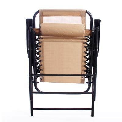 China High Quality Outdoor Weather Furniture Outdoor Lounger Weightless Recliner Adjustable Folding Chair Lounge for sale