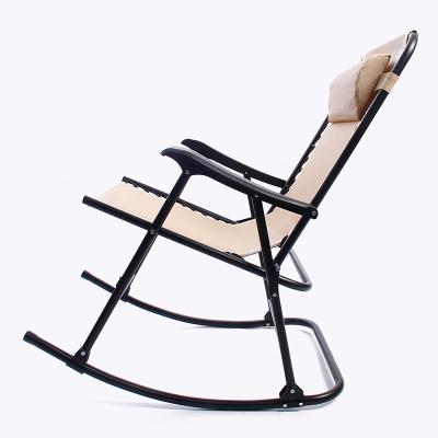 China Outdoor Foldable Time Furniture Good Quality Living Room Bedroom Office Rest Leisure Rocking Chair Weightlessness Lounger for sale