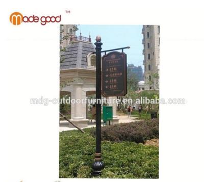 China New Garden Set Road Sign Embossed Number Plate Template for sale