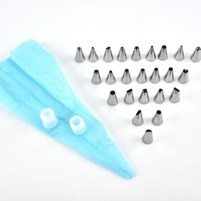 China Sustainable 36pcs DIY Spatula Icing Fondant Kits Baking Decorating Supplies Molds Cake Tools for sale