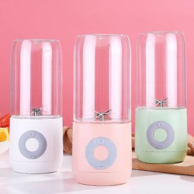 China New Arrivals 500mL Fruit Vegetable Extractor Machine Convenient Portable Cup Smoothie Blender Orange Juicer Blender for sale