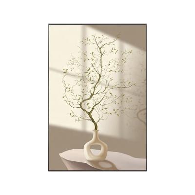 China New Modern Modern Living Room Style Flower and Vase Decor Wall Painting for sale