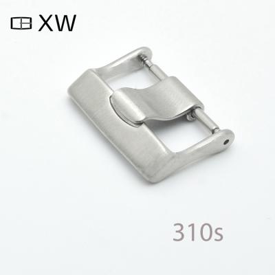 China Solid Stainless Steel Watch Buckle Tongue Pin Clasp For Wrist Watch Strap 10 12 14 16 18 20 22 Mm for sale