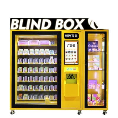 China Subway Station XYZ Boxes Blind Gift Toy Doll Vending Machine With Lighting With Gift/Toy Elevator Touch Screen Vending Machine for sale