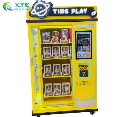 China XYZ Subway Station 21.5 Inch Touch Screen Custom Lucky Box Gift Mystery Blind Box Envelope Automatic Lucky Box Vending Machine For Vending for sale