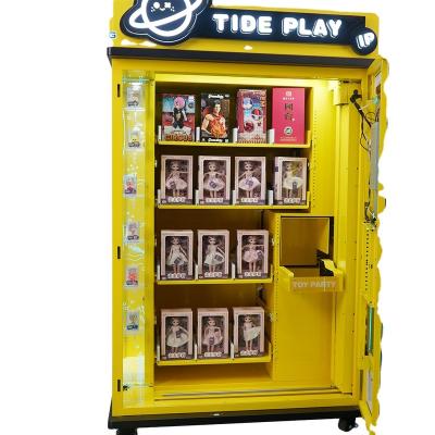 China Subway Station Lighting Axis Elevator Tide X/Y Game Automatically Recycle And Refund Blind Boxes Gift Touch Screen Vending Machine for sale