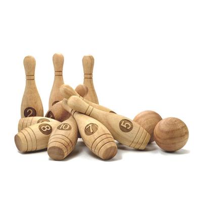 China China Factory Supply DIY Solid Wood Custom Natural Bowling Ball China for sale