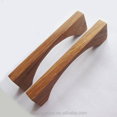 China Handmade Custom Natural Europe Oak Wood Cabinet Handles for sale