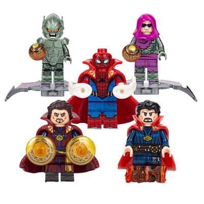 China Building Toy XP426 Superhero Movie Spider Doctor Strange Green Goblin Flying Machine Man Legoed Mini Building Blocks Action Number Toy Gift for sale