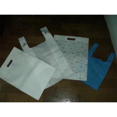 China Other Automatic Nonwoven Shopping Bag , T Shirt Bag Making Machine for sale