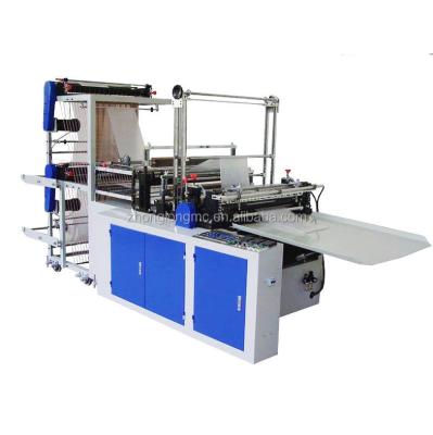 China Plastic T Shirt Plastic Bag , Flat Bag Sealing And Cut Bag Making Machine for sale