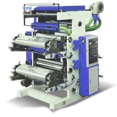 China Other one to two color flexo printing machine, plastic film, bag printing for sale