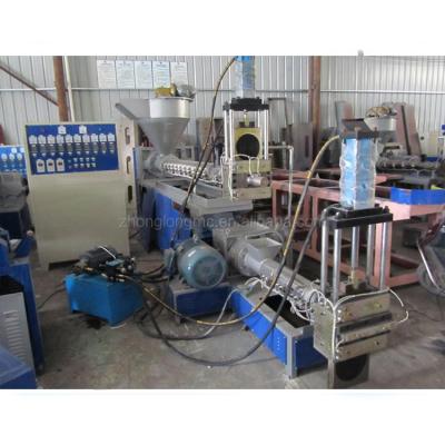 China Plastic Pelletizing Extruders Double Plastic Recycle Pelletizing Machine for sale