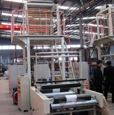 China Film Two Colors Mulch Film Blowing Machine , Mulch Film Extruder for sale