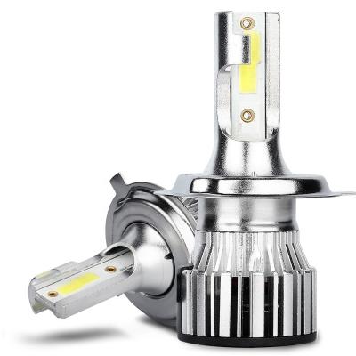 China Aluminum Alloy+Plastic 9000LM Super Bright 6000K A8S 50W Led Headlight Bulb H1 H3 H4 9005 9006 H8 H11 9012 H7 Led Headlight H4 for sale