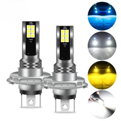 China 3030 Car Fog Lamp 12SMD Daytime Running Parking Light H7 H11 H4 Bulb Led 9005 HB3 9006 HB4 Led Bulb H7 P13W H16 3030 Fog Light-9005/9006 for sale