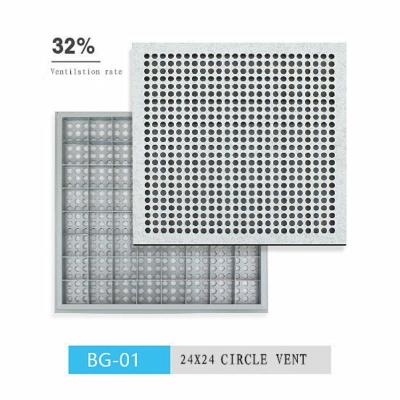 China Ventilated Data Center Raised Access Floor Panels Heavy Duty for sale