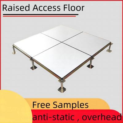 China Overhead Antistatic Access Data Center Perforated Tiles Floor for sale