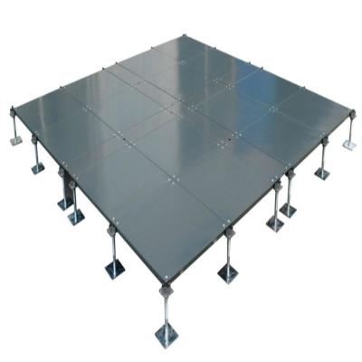 China Computer Room Antistatic Modular Raised Floor System Fireproof for sale