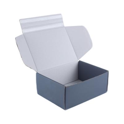 China Recycled Materials Free Design Shopping Delivery Luxury Cardboard Boxes For Business Empty Cardboard Boxes Custom Logo for sale