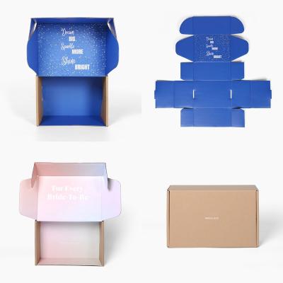 China Wholesale Custom Luxury Cajas De Hard Electronic Product Box Pink Color UV Printed Corrugated Packaging Recyclable for sale