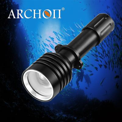 China Rechargeable Diving Light  Waterproof IP68 Diving Flashlight for sale