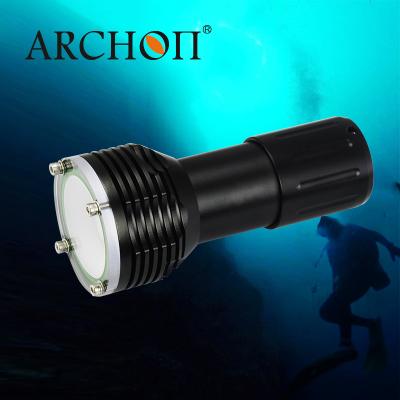 China Rechargeable Diving Flashlight LED Underwater Photography Light Waterproof 100Meters for sale