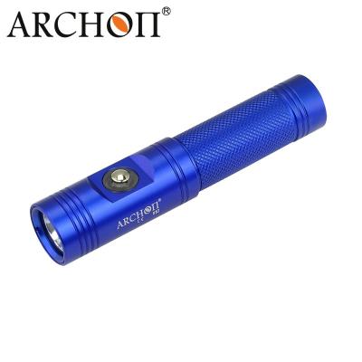 China 18650 Li - ion Battery Rechargeable Dive Torch Waterproof 60 Meters for sale