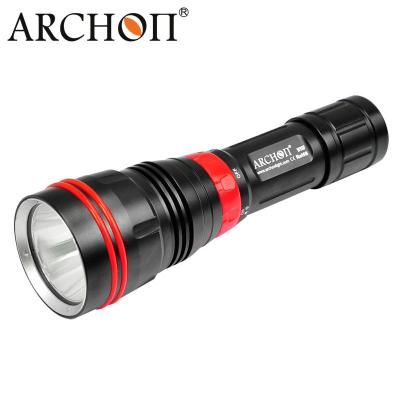 China CREE XP L 26650 Rechargeable Diving Flashlight With Magnetic Switch IP68 for sale