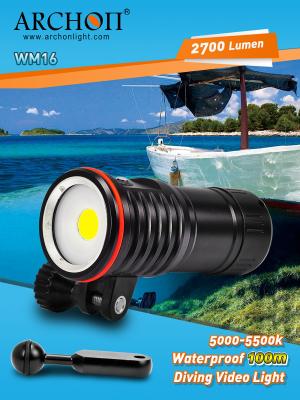 China Aluminum Underwater Dive Lights Premium Type III 5000 - 5500 K for sale