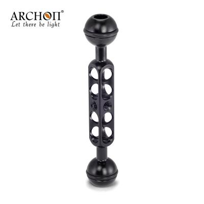 China OEM Service Diving Video Housing Arm 141MM Mounting Bracket with Type II Premium Anodizing for sale