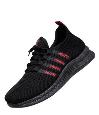 China Unique soft rubber 2021 lightweight hot men's sports and classic black men's shoes sports shoes dry breathable and comfortable for sale