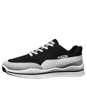 China New Design Lightweight Factory Wholesale Men's Fashionable Anti-odor Breathable Student Fly Weave Comfortable Sports Shoes for sale