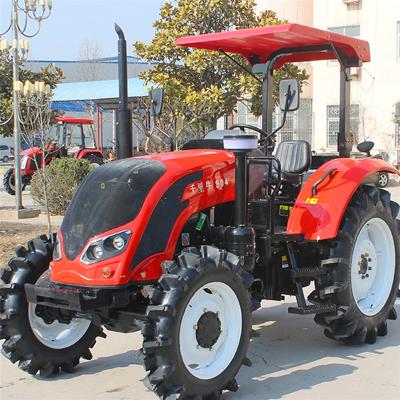 China Farms QLN 90 Hp Diesel Engine Cheap Price 4 Wheel Wd Tractor , Agriculture Machinery Equipment Tractor for sale