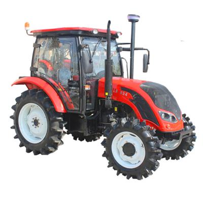 China Greenhouse Farm Tractor CE Certification Diesel Power Type 4 Wheel 85 Hp Tractor For Hand Tiller for sale