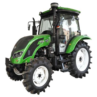 China Factory Tractor Sales Good In Africa Famous Tractor Brand QLN-704 Farming Wheel Tractor 70hp 4wd for sale