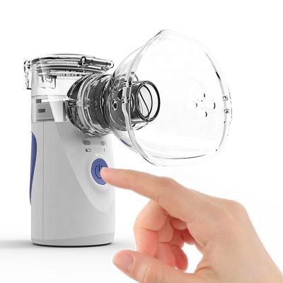 China For home medical hand held portable inhaler use ultrasonic nebulizer machine factory price better than walmart vibrating mesh nebulizer for sale