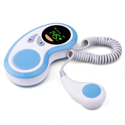 China Factory Price Home Fetal Doppler Monitor Portable Handheld Pocket Fetal Doppler Doppler for sale