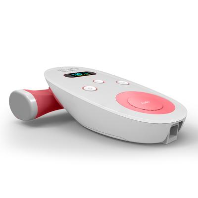 China 2019 Home Baby's Mini Heart Monitor Portable And Pink Fetal Doppler Fetal Doppler Manufacturer for sale