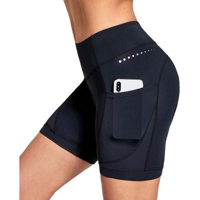 China Breathable High Quality Women's Mountain Bike Cycling Spinning Shorts With Padded Pocket Upf50+ Cycling Shorts for sale