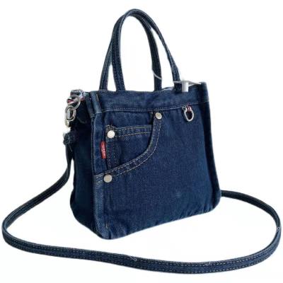 China Fashion Casual Women Handbags Jeans Totes Women Shoulder Bags Women's Denim Tote Bag Cowboy Bags for sale